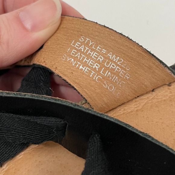 Madewell 7 The Gwen Platform Espadrille Sandal Jute Lace Up AM226 - Picture 7 of 11